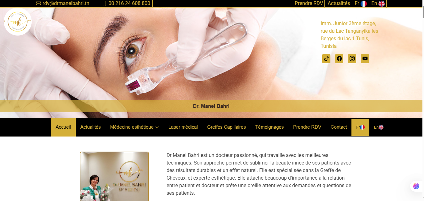 Site Esthétique